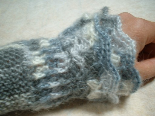 着物用アームウォーマー（グレー）