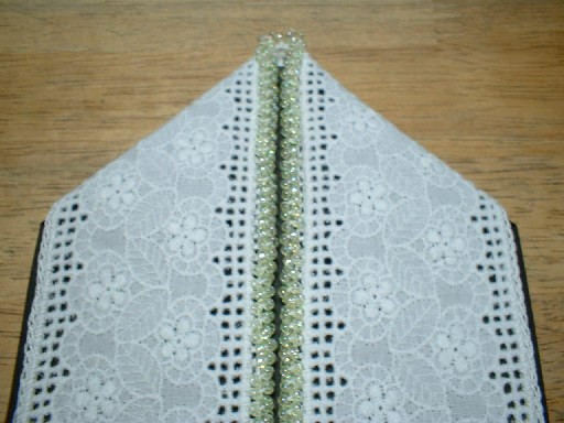 ビーズ重ね衿３