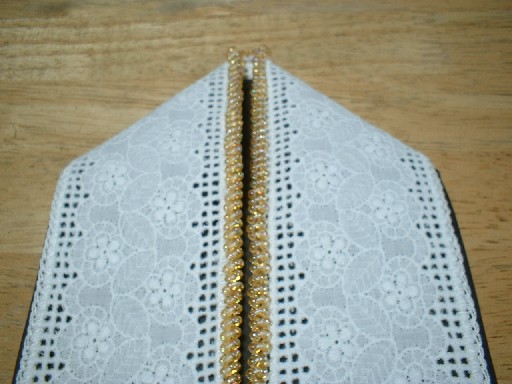 ビーズ重ね衿５