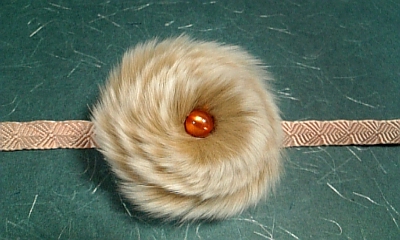 帯留め（ファー）