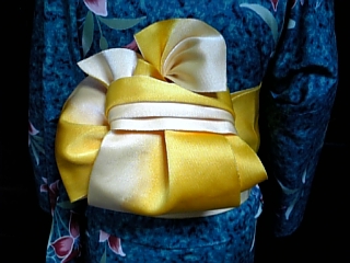 半幅帯：変化結び4