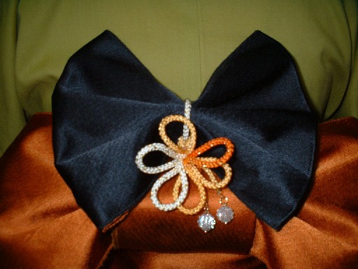 半幅帯：飾り紐3