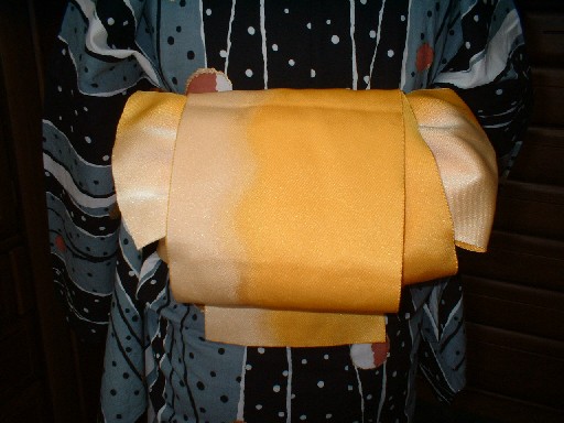 半幅帯：変化結び2-1