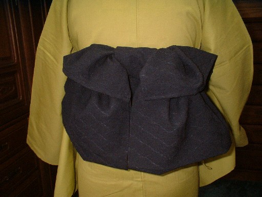 兵児帯：変化結び1