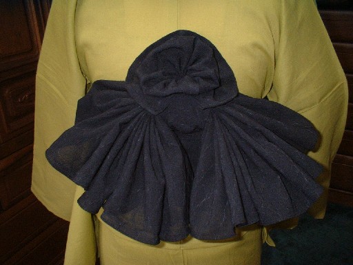 兵児帯：変化結び2